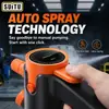 Pulverizador Elétrico Ferramenta de Lavagem de Carros Pulverizador de Espuma Ferramenta de Limpeza de Lavagem de Carros de Alta Pressão Pulverizador Booster Recarregável Exclusivo Transfronteiriço