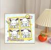 Paisaje de flores de dibujos animados, pintura al óleo digital, pintura decorativa para niños, pintura al óleo pintada a mano, pintura para colorear, pintura colgante, pintura al óleo para estudiantes WD