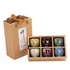 Juego de Té de Cerámica Jun Kiln Taza de Té Taza de Degustación Taza del Anfitrión Esmalte de Color Taza Individual Jianzhan Pequeño Regalo Vajilla de Té Lujo Ligero Retro