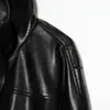 Moda femenina transfronteriza 2026 estilo europeo y americano holgada chaqueta bomber con efecto piel sintética E490790