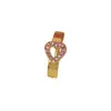 Anillo para Ombligo de Acero Inoxidable 316L, Piercing para Ombligo Hoja de Arce Dorada, Botón para Ombligo en Forma de Corazón, Anillo para Ombligo Lirio del Valle, Piercing para Ombligo, Botón para Ombligo