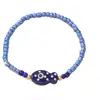 Pulseira de Cerâmica com Contas Estilo Retro Divertido Simples Europeu e Americano Pulseira Criativa de Contas de Arroz Peixe Pequeno Colorido Contrastante Pulseira