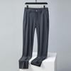 Pantalones casuales de seda de hielo de alta gama, novedad de verano de 2023, pantalones casuales para hombre, pantalones de negocios que combinan con todo. Datos
