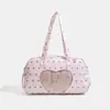 Bolsa Ita de Ángel 2D Estilo Y2K Light Yabi Estampado de Estrella Coreana Abanico de Concierto Bolso Cruzado de Hombro Bolso de Muñeca