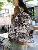 Mochila Masculina Ins Tendência Legal Estudantes Universitários Ensino Médio Mochila Fashion Grafite Personalizado Mochila Estilo Harajuku Grande Capacidade