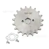 Motor de Bicicleta de Praia ATV Moto Off-Road Go-Kart Roda Dentada de Engrenagem 10-22t Corrente 520 Engrenagem Pequena