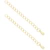 Cor de bolsa de ouro 14K corrente de extensão de corrente de cauda de gota d'água pulseira caseira diy acessórios de joias artesanais saco de material AliExpress