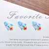 Novos acessórios de nail art de desenho animado da série astronauta, pequeno foguete fofo realista, unhas vestíveis, acessórios de resina para capa de celular
