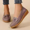 Zapatos Nuevos para Madres de Primavera y Otoño Zapatos de Frijol Mocasines para Mujer Moda Versátil Exclusivo Transfronterizo