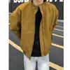 Chaqueta Corta de Manga Larga Casual Simple Transfronteriza para Hombre Holgada con Cuello Alto Versátil Moda Tendencia Prenda Exterior Superior