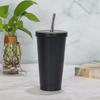 Nuevo vaso termo de acero inoxidable 500ml vaso con boquilla aislamiento frío Vaso para té de burbujas