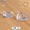 Protetores de Canto Anticolisão para Crianças, Protetores de Canto de Mesa de Silicone Transparente, Cantos Protetores Espessados para Janela de Ângulo Reto, Canto de Cama, Perna de Mesa, Airbag, Armazenamento