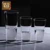 Vaso de Whiskey Ultra Delgado de Alto Borosilicato, Vaso Mezclador Específico para Bar, Vaso de Cerveza de Gran Capacidad, Vaso de Tubo Recto, Vaso Simple con Borde Invertido