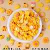 Acessórios de Resina Mini Desenho Animado Série de Cores Misturadas DIY Cola de Chantilly Patch para Capa de Celular Material de Pasta para Copo de Água Decoração