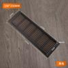 Cubierta Rectangular de Aleación de Aluminio Transpirable Armario Ropero Zapatero Malla Transpirable Gabinete de Gas Ventilación Disipación de Calor Cubierta con Orificios Transpirables
