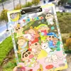 Portapapeles Transparente de Acrílico Sanrio Carpeta Patrón de Dibujos Animados Anime Estudiante A4 Portapapeles Mayoreo