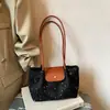 Bolsas de Dragón Simples Transfronterizas Bolsa de Tela Correa Larga al Hombro Puntadas de Aniversario Bolso Tote de Nicho Bolso de Hombro Portátil Versátil