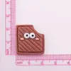 Eatplay Olhos Biscoitos Resina Acessórios DIY Cola de Creme Capa de Celular Acessório de Cabeça Cartão de Cabelo Adesivo de Geladeira Material Artesanal