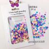 Adornos de arcilla blanda para uñas, kit de uñas DIY, fruta, Navidad, melocotón pequeño, corazón, estrella de cinco puntas, animal pequeño, adornos de arcilla blanda