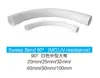 Accesorios de tubería con rosca estándar australiana abrazadera de tubería resistente gris tes codo curva grande accesorios de tubería eléctrica de PVC fabricante