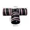 Túnel Labirinto para Gatos Extra Grande Túnel para Gatos de Estimação Brinquedo para Gatos Canal Arco-Íris para Gatos Barril Interativo de Perfuração Lezhu