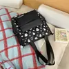 Bolso de Hombro Suave y Lindo Estilo Coreano Miu para Niñas, Bolso Tote Ligero para Estudiantes de Secundaria y Secundaria