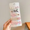 Lindos pasadores de pelo coloridos estilo coreano para mujer, pinzas de cocodrilo de alta gama y exquisitas con forma de lazo, pasadores laterales dulces para flequillo inspirados en la dopamina