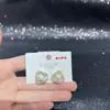 Brincos de Zircônia Pérola Zero-Shang para Mulheres, Únicos e Versáteis, Pino de Prata S925, Atacado de Acessórios Yiwu, Estilo Outono/Inverno, Garantia Pós-Venda