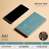 A6 Couro de Ovelha Bolso para Caderno Tamanho de Bolso Negócios Escritório Couro Macio Bloco de Notas Espessado Personalizável com Impressão de Logo