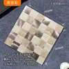 Panel de Metal Aluminio Plástico Mosaico Pegatinas de Pared Fondo Retro Autoadhesivo Ladrillo Arte Pared Ladrillo Fondo Baldosa Decorativa Papel Tapiz