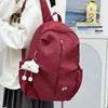 Mochila casual estilo coreano ins con estampado de estrellas, gran capacidad, bolsa escolar versátil para niñas, mochila de moda para el día a día