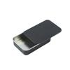 Caixa de Lata com Tampa Deslizante Push-Pull, Lata de Metal Estilo Gaveta para Doces, Remédios, Pastilhas, Pequena Caixa Organizadora de Lata Push-Pull