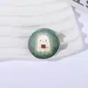 Broches Divertidos Temáticos de Inglés Europeo y Americano, Insignias Metálicas, Accesorios para Ropa, Pines de Solapa, Patrones Geométricos Redondos, Venta al por Mayor de Fábrica