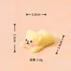 Biscoito de Urso Fofo Paisagismo de Micro Paisagem Acessórios Decoração DIY Console Central do Carro Desktop Pequenos Enfeites
