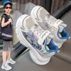 Tênis Esportivos Respiráveis de Malha para Meninos e Meninas, Sapatos Finos de Malha de Verão para Meninos e Meninas, Sapatos de Malha Única para Crianças Mais Velhas