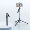 Bastão de Selfie Transfronteiriço R7L Estabilizador Portátil de 1,7m Anti-Tremor R7L Telescópico Controle Remoto Bluetooth Luz de Preenchimento Suporte para Celular