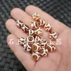 Semilla de hielo ágata roja cuentas de tres ojos Jade cuentas sueltas Jarrón noble Diente de tigre cuentas de un ojo Accesorios para joyería de 10 mm