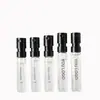 Muestra pequeña 1.5ml 2ml Botella de perfume francesa botella rociadora mini botella de prueba transparente botella rociadora de bayoneta