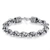 Pulseira Retrô Xiangxu Masculina Moderna Apresenta Simples Moderna Personalizada Mão Dupla Anel Ligado Verdade de Seis Caracteres Outlet de Fábrica