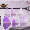 Musgo jardín de micropaisaje rocalla luminosa decoraciones de paisajismo manualidades de resina diy pequeños adornos accesorios para mesa de té