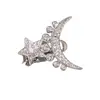 Set de Lujo Ligero de Alta Gama con Pendientes y Anillos de Estrella y Luna Incrustados de Diamantes, Moderno y Versátil, Elegante Set en un Estilo de Lujo Ligero
