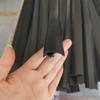 Fornecimento de fábrica de liga de alumínio janela de vedação tira pvc portas macias e janelas à prova de poeira e impermeável perfil de tira de borda atacado