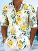 Camisas de manga larga estampadas de moda europea y americana transfronteriza, tops digitales para hombres y mujeres