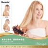 Peine para Rizos de Cuero Cabelludo Doméstico para Peinado Esponjoso, Peine de Masaje para Hombres y Mujeres para Cabello Ondulado Esponjoso con Hebilla Interna