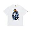 Dropshipping Marca de Moda High Street 240g Camiseta Cartoon de Alta Qualidade Manga Curta Comércio Exterior Atacado Transfronteiriço Unissex Top Camiseta Tendência