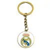 Serie A La Liga Bundesliga Premier League Ligue 1 Time de Futebol Emblema Hora Pedra Preciosa Chaveiro Pingente de Carro Produção do Time