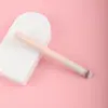 Brocha Portátil para Corrector Cabeza de Hongo, Esponja Pequeña, Doble Uso para Aplicación Seca y Húmeda, Multifuncional, Rosa 270 Sin Marcas Brocha para Corrector