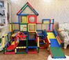 Dispositivo de Entrenamiento Sensorial Combinado Multifuncional para Niños, Escalera de Escalada para Interiores para Bebés e Infantes