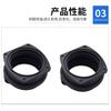 Fabricante Venta al por mayor Pa Plástico Tubo Corrugado Tapón Casete Conector Rápido Herramienta Brida Accesorios Manguera de Nylon Impermeable