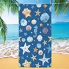 Temu Transfronterizo Una Pieza Dropshipping Microfibra Ultrafina Nuevo Verano Estampado Tortuga Marina Toalla de Playa Toalla Costera Toalla de Secado Rápido